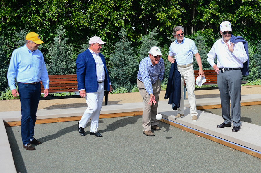 Bocce Courts Built by Top Italian Firm